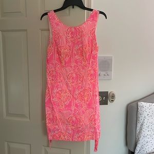 Pink and Orange Floral Lilly Pulitzer Mini Dress